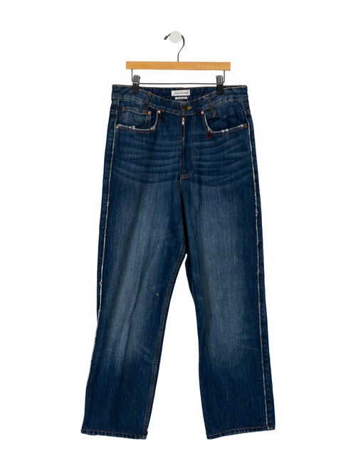 Étoile Isabel Marant High-Rise Straight Leg Jeans