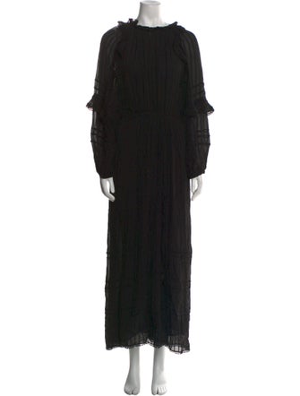 Étoile Isabel Marant Mock Neck Long Dress