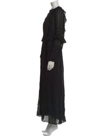 Étoile Isabel Marant Mock Neck Long Dress