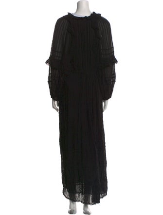 Étoile Isabel Marant Mock Neck Long Dress