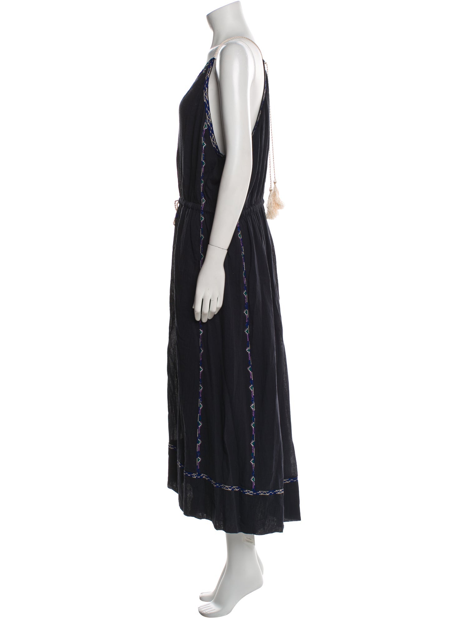 Étoile Isabel Marant V-Neck Long Dress