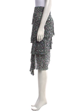 Étoile Isabel Marant Floral Print Midi Length Skirt