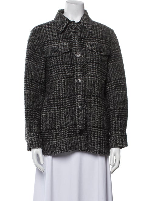 Étoile Isabel Marant Wool Tweed Pattern Coat