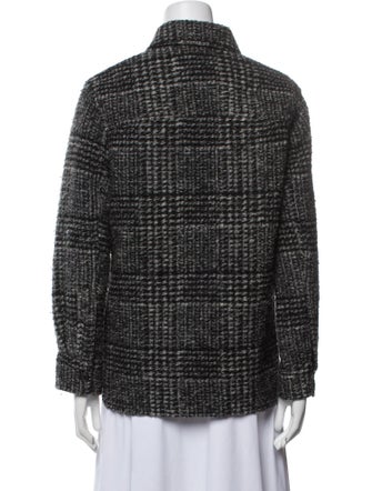 Étoile Isabel Marant Wool Tweed Pattern Coat