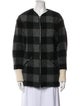 Étoile Isabel Marant Wool Plaid Print Jacket