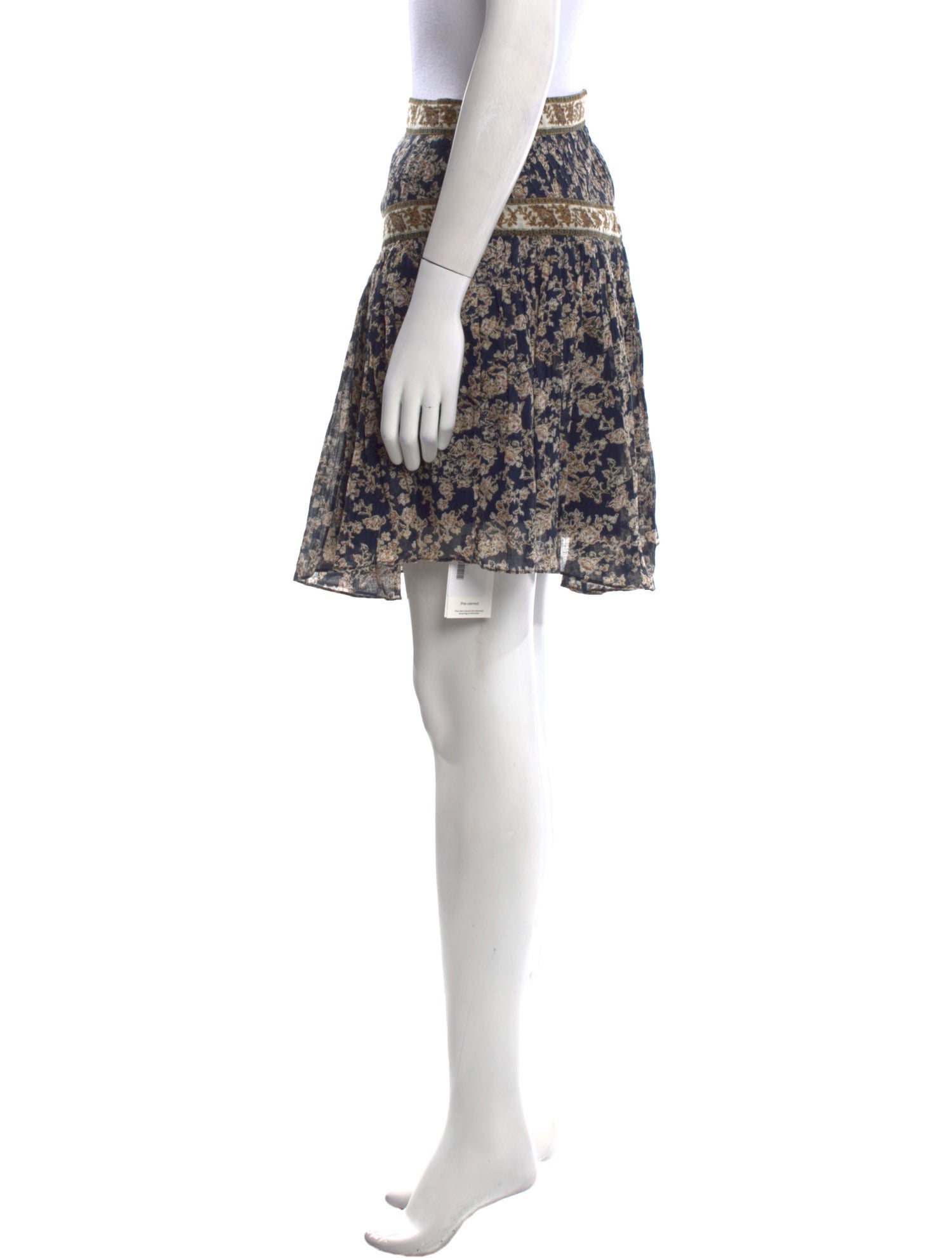 Étoile Isabel Marant Floral Print Mini Skirt