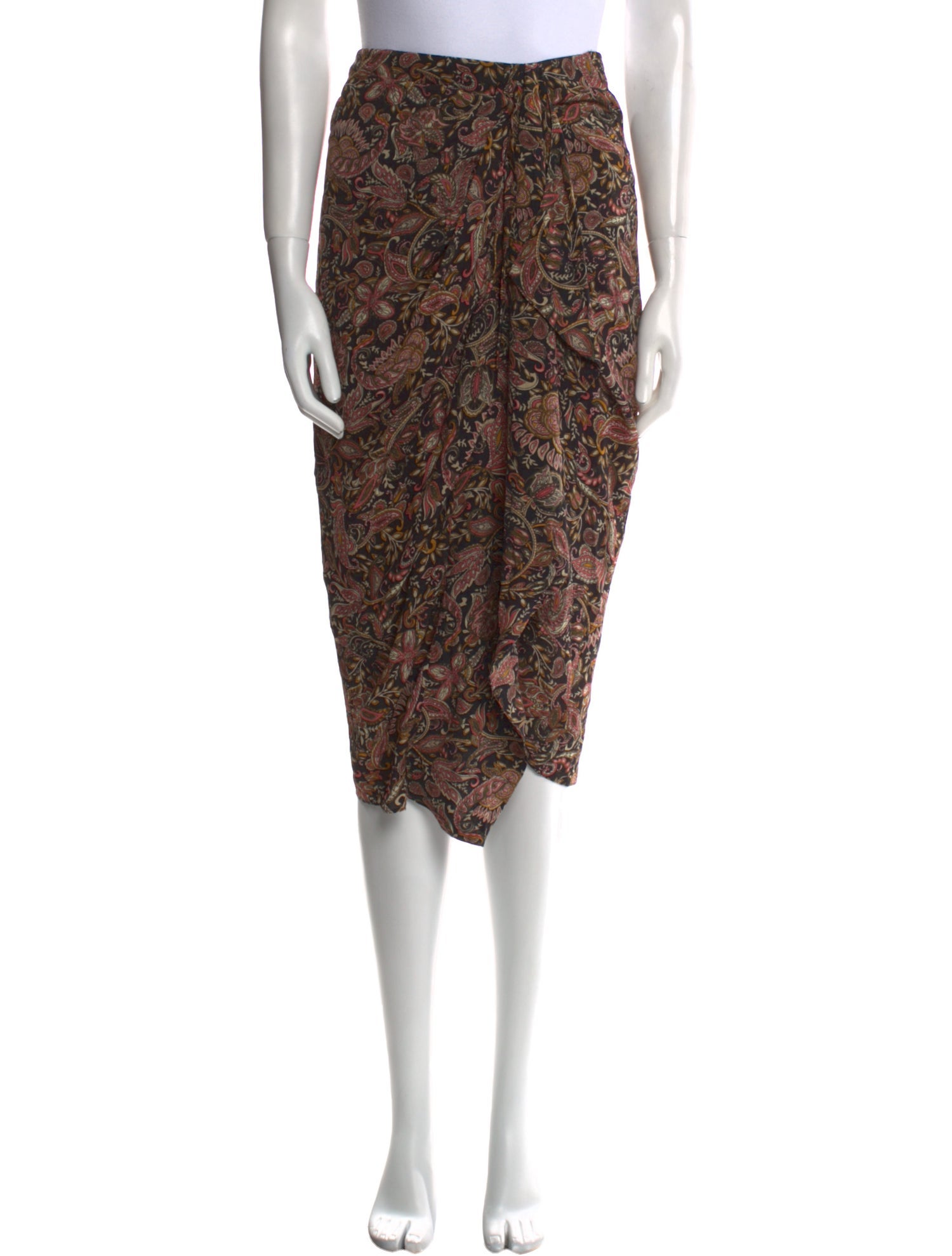 Étoile Isabel Marant Paisley Print Knee-Length Skirt