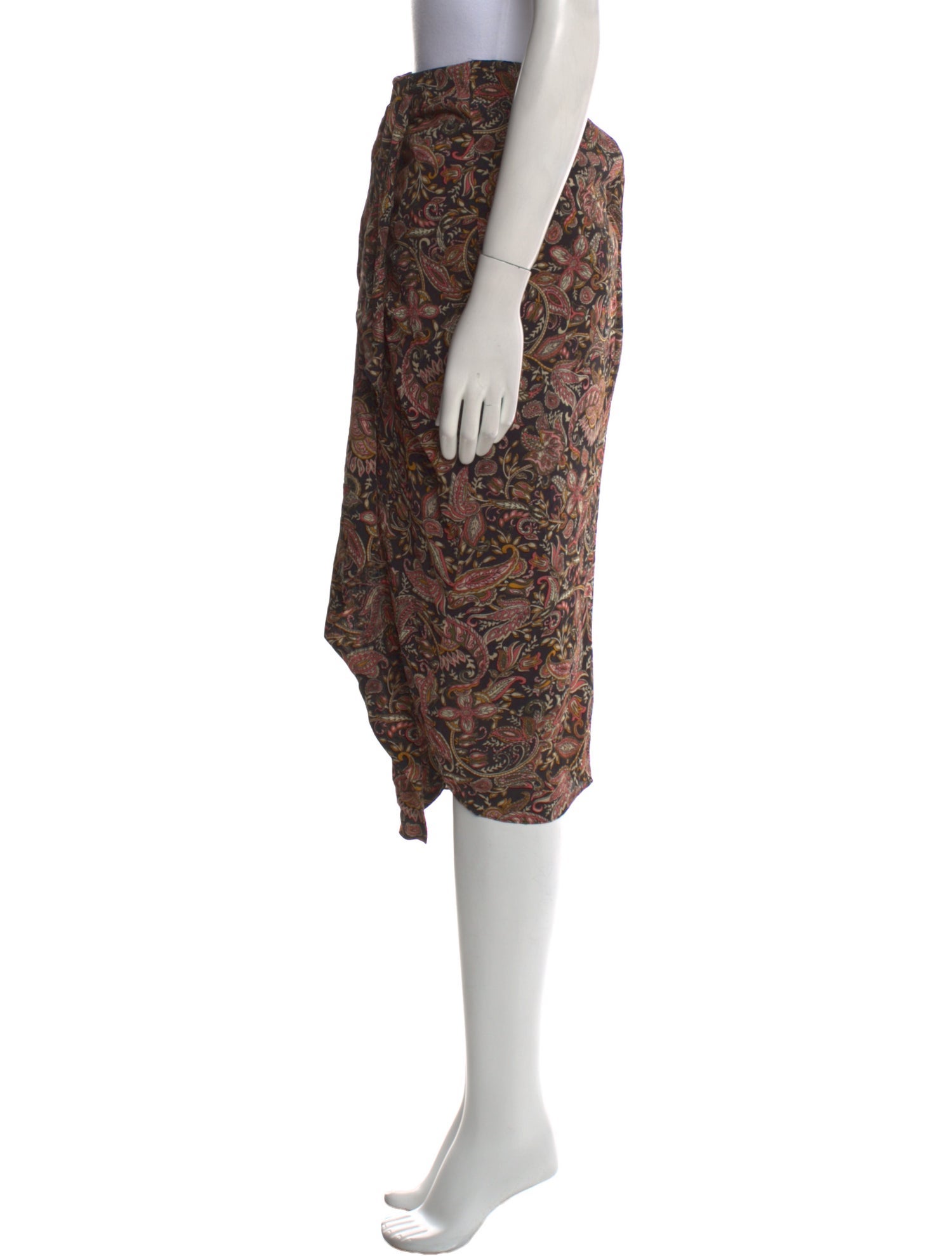 Étoile Isabel Marant Paisley Print Knee-Length Skirt