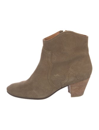 Étoile Isabel Marant Suede Western Boots
