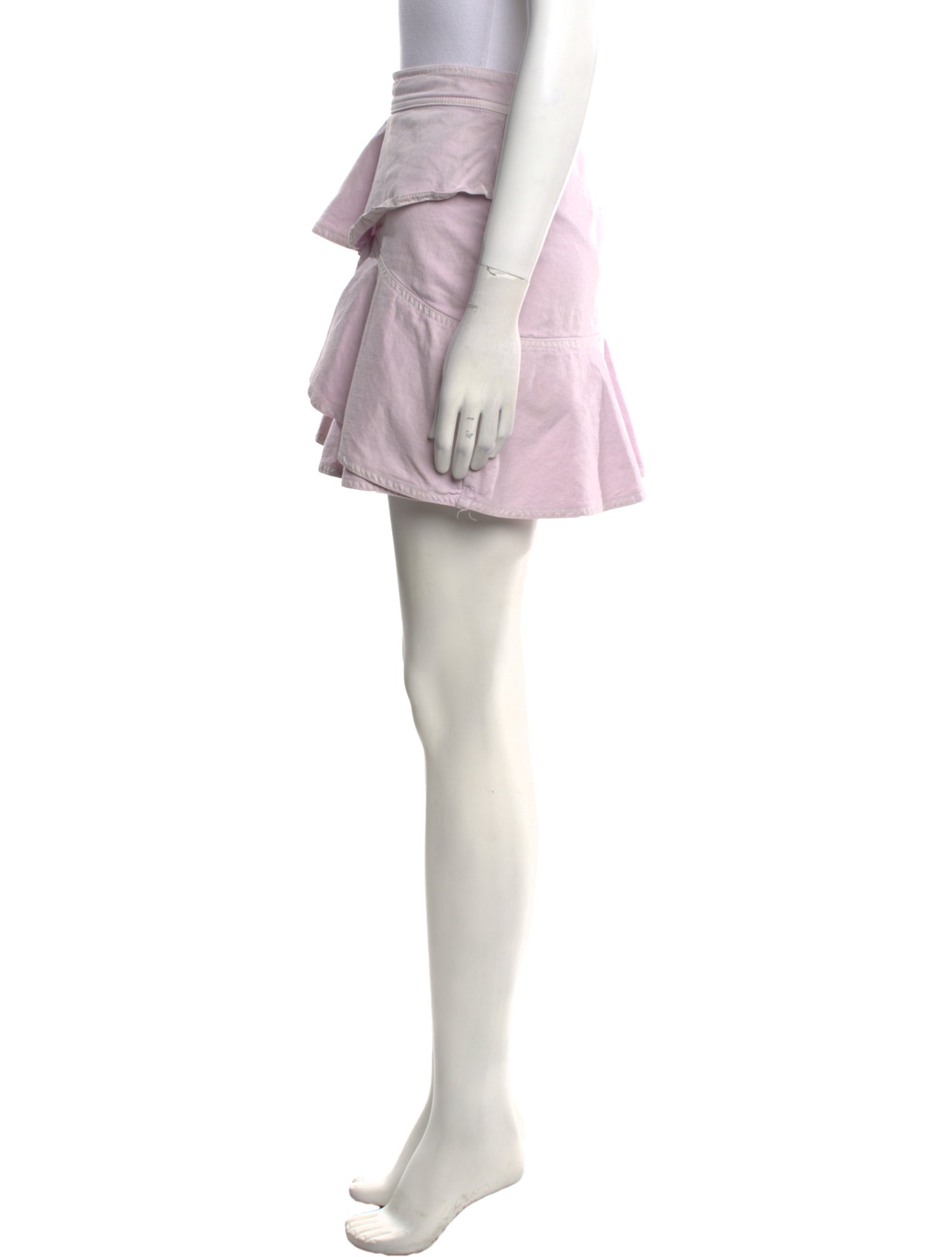 Étoile Isabel Marant Ruffle Embellishment Mini Skirt