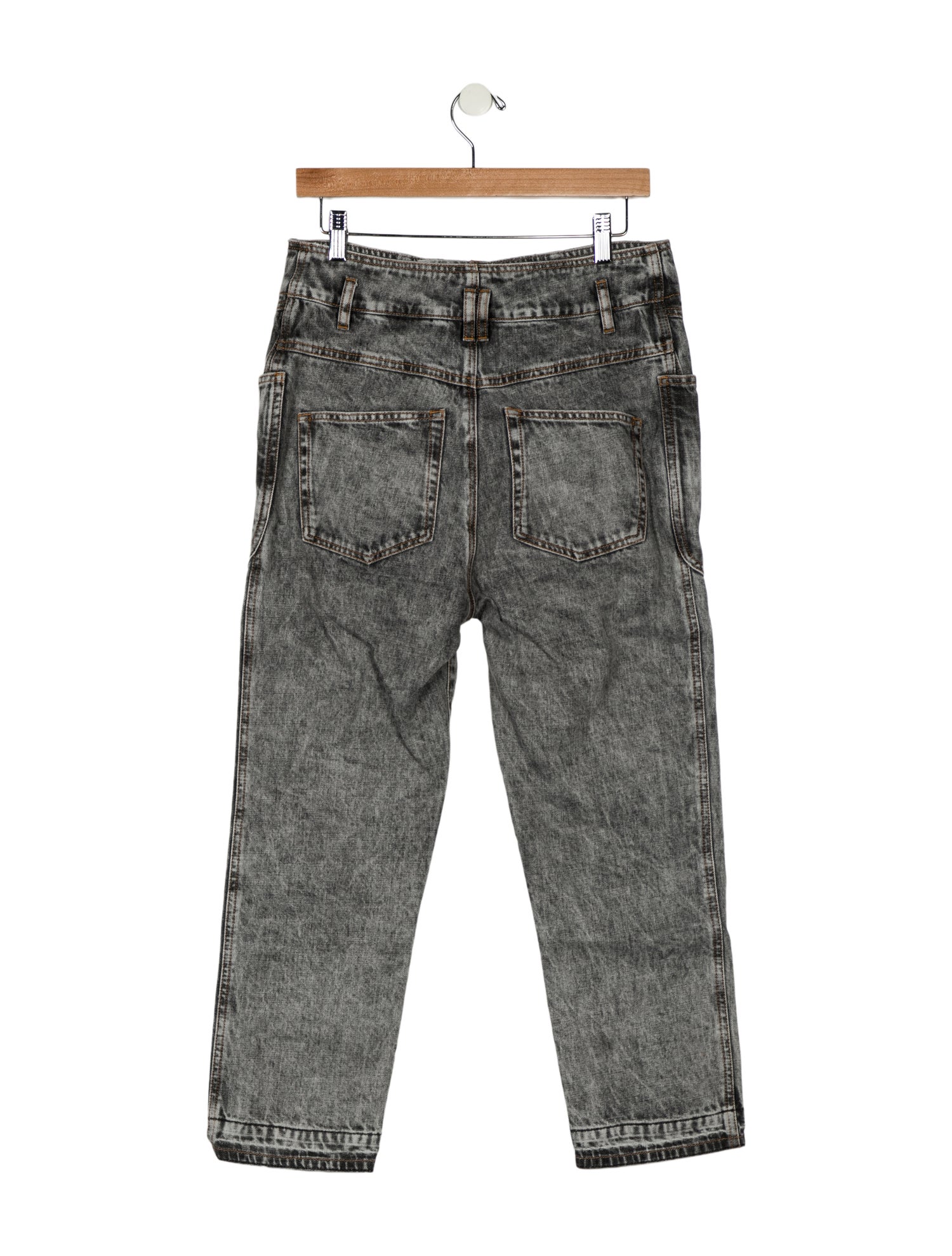Étoile Isabel Marant High-Rise Straight Leg Jeans