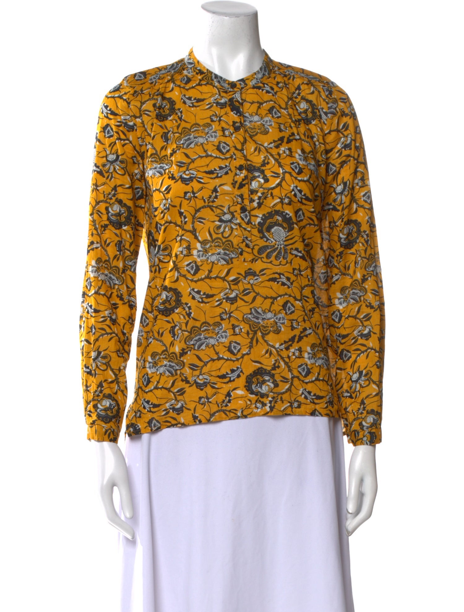 Étoile Isabel Marant Printed Crew Neck Blouse