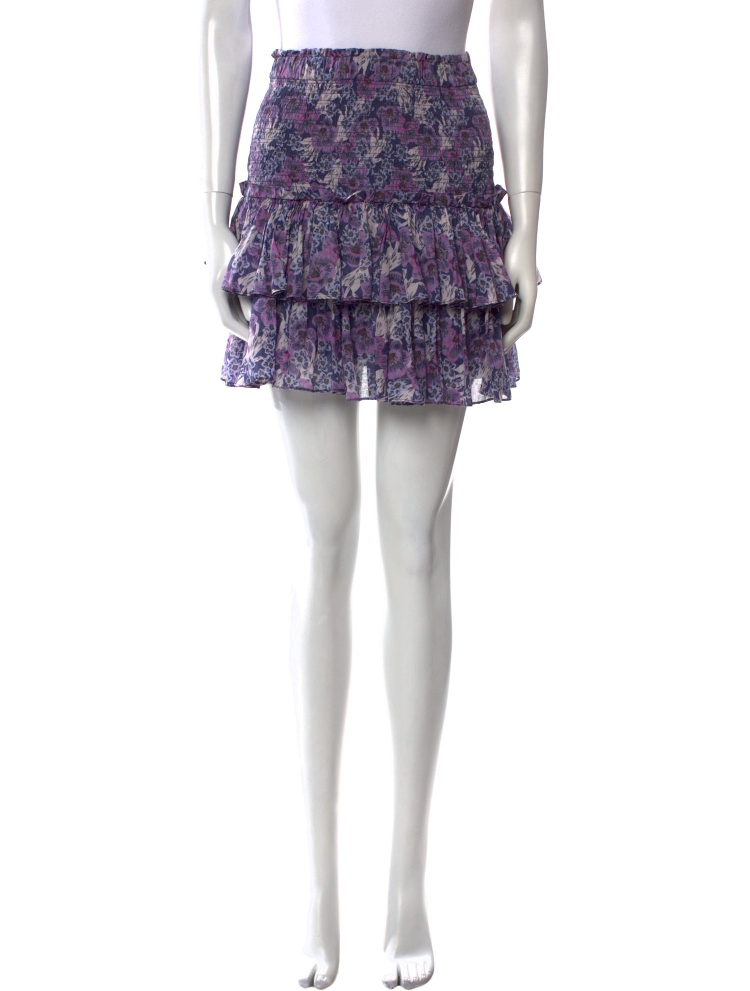 Étoile Isabel Marant Floral Print Mini Skirt