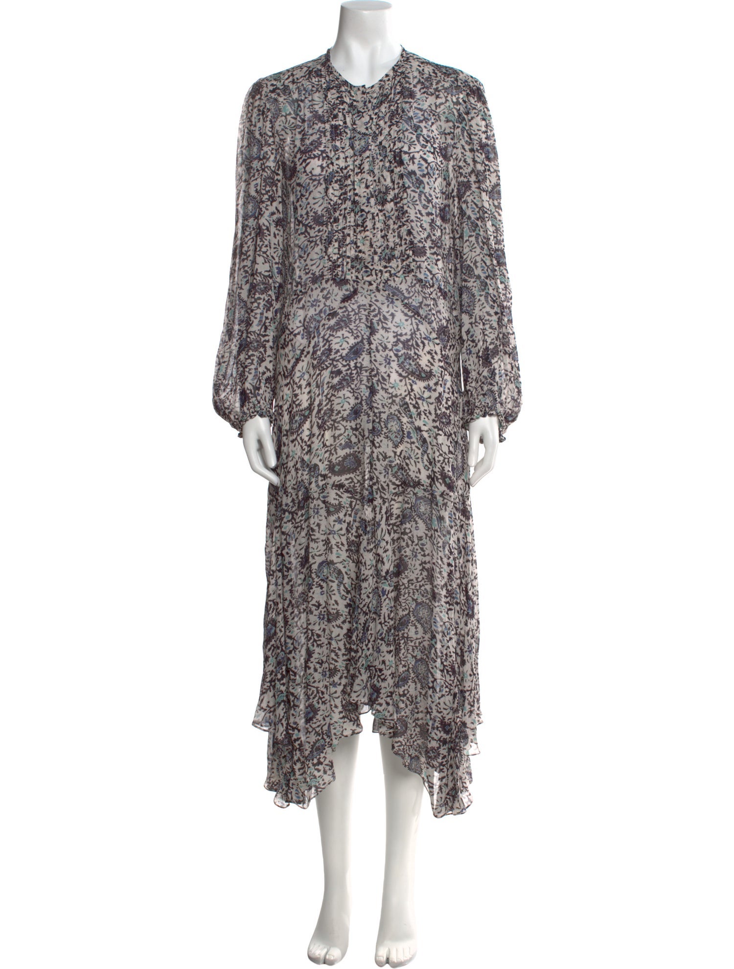 Étoile Isabel Marant Floral Print Long Dress