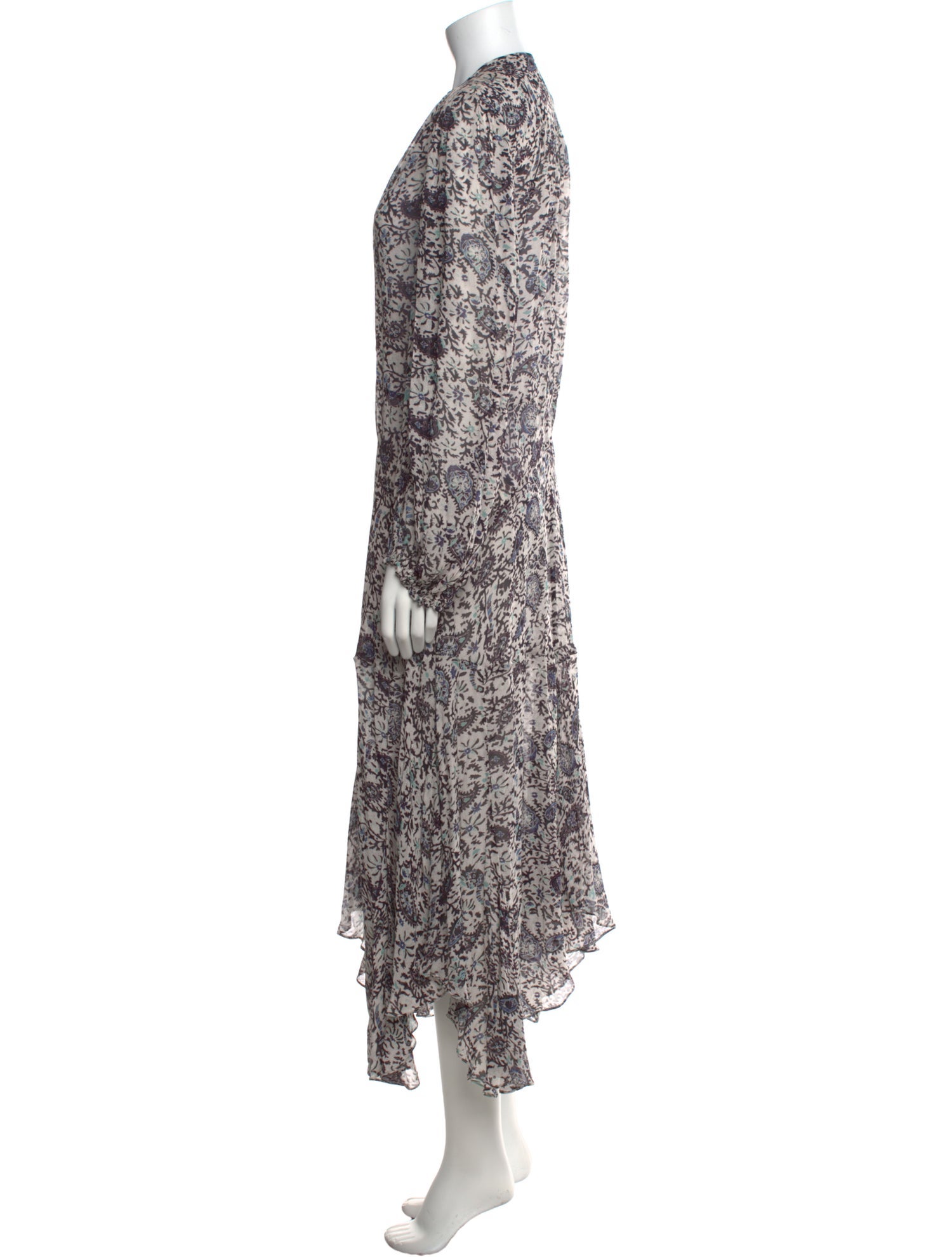 Étoile Isabel Marant Floral Print Long Dress
