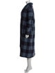 Étoile Isabel Marant Plaid Print Peacoat