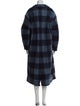 Étoile Isabel Marant Plaid Print Peacoat