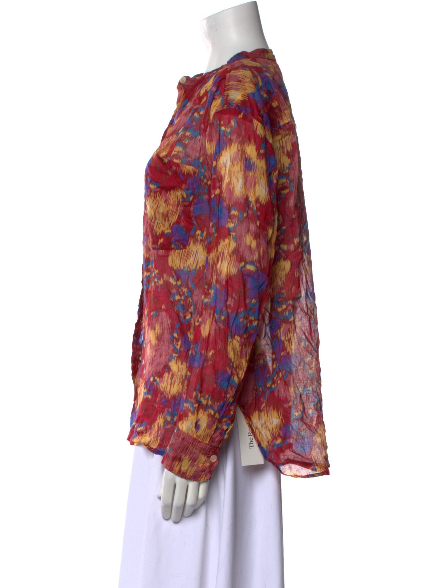 Étoile Isabel Marant Floral Print V-Neck Blouse