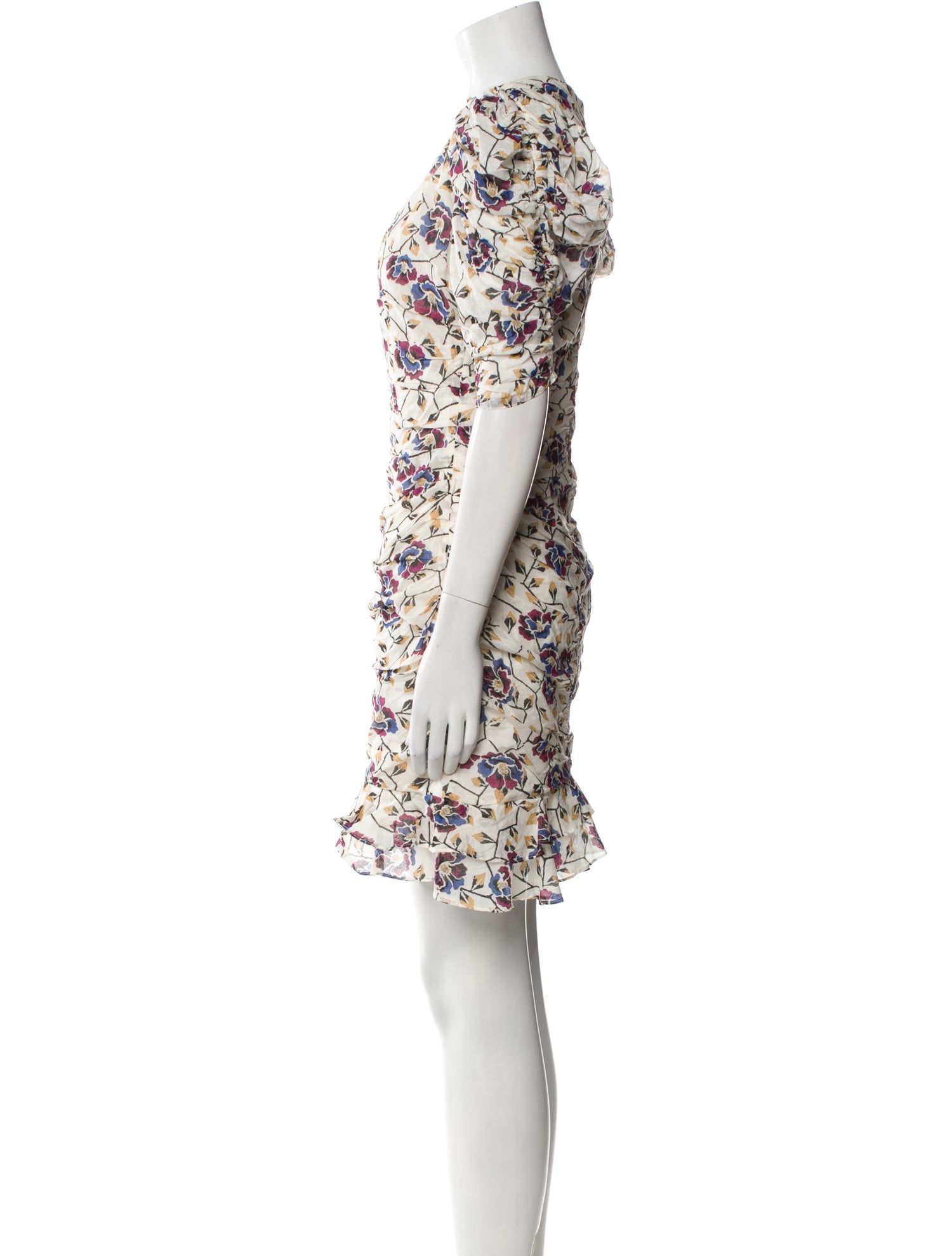 Étoile Isabel Marant Floral Print Knee-Length Dress