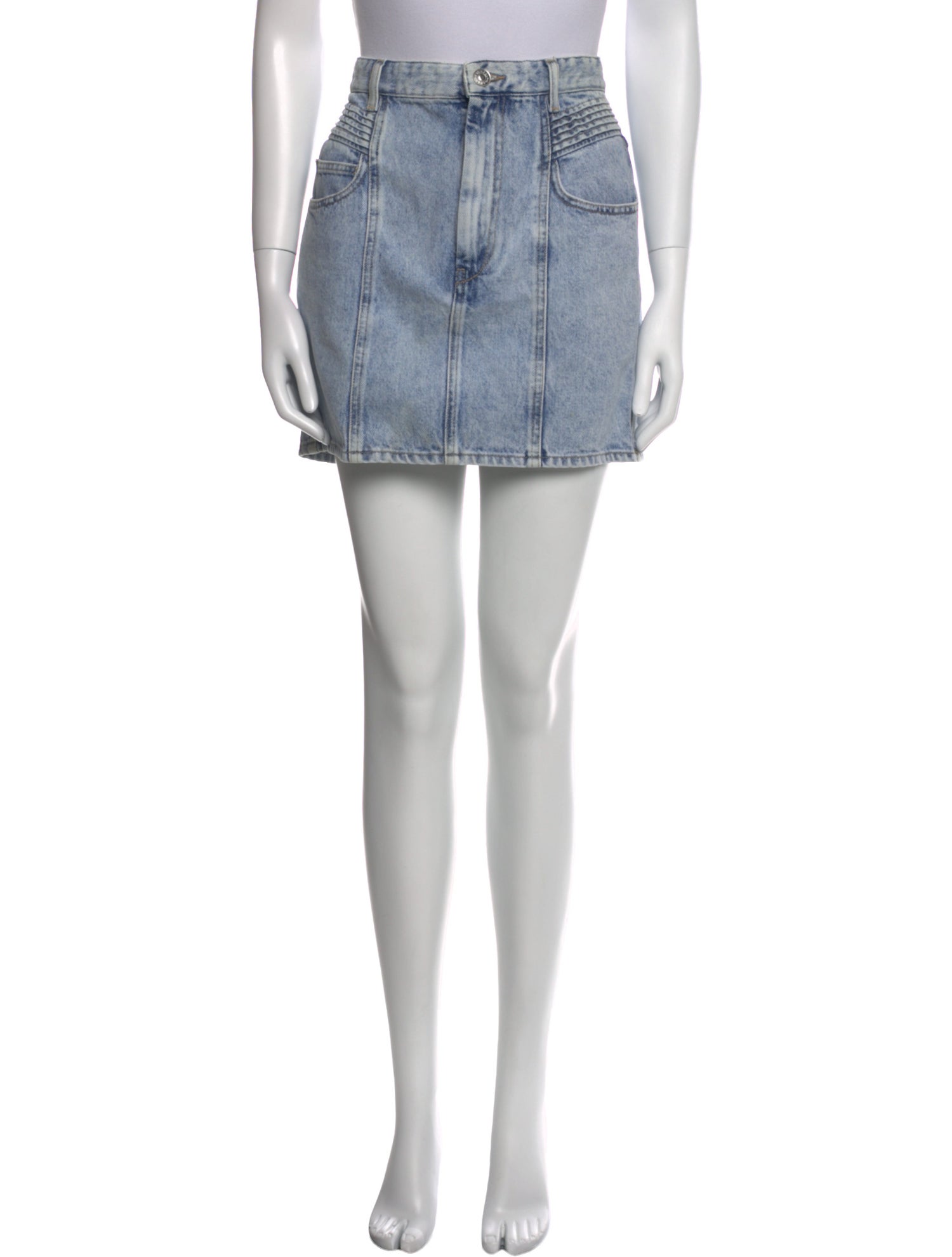 Étoile Isabel Marant Pleated Accents Mini Skirt