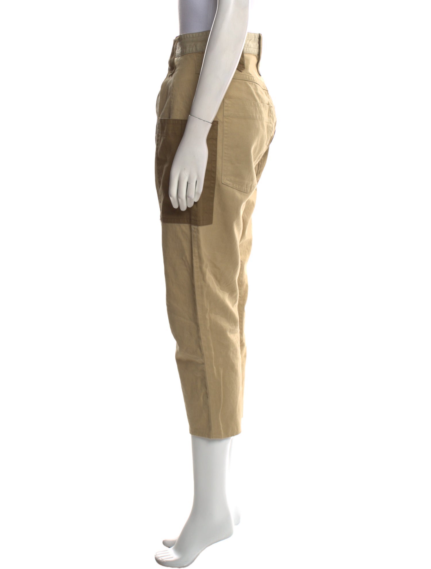 Étoile Isabel Marant Colorblock Pattern Straight Leg Pants