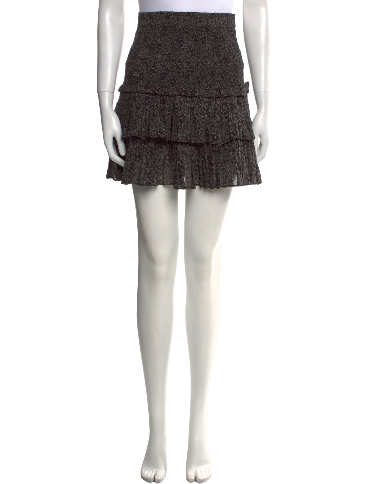 Étoile Isabel Marant Floral Print Mini Skirt