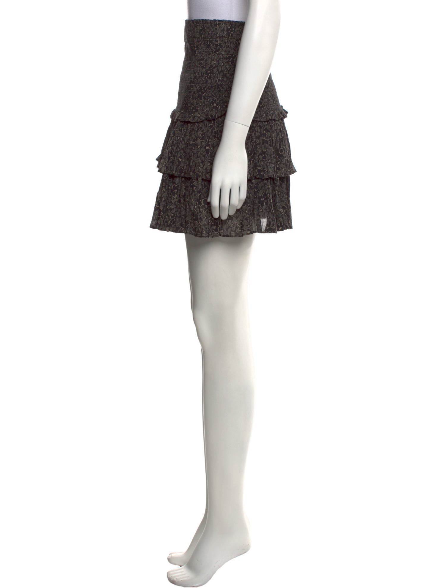 Étoile Isabel Marant Floral Print Mini Skirt