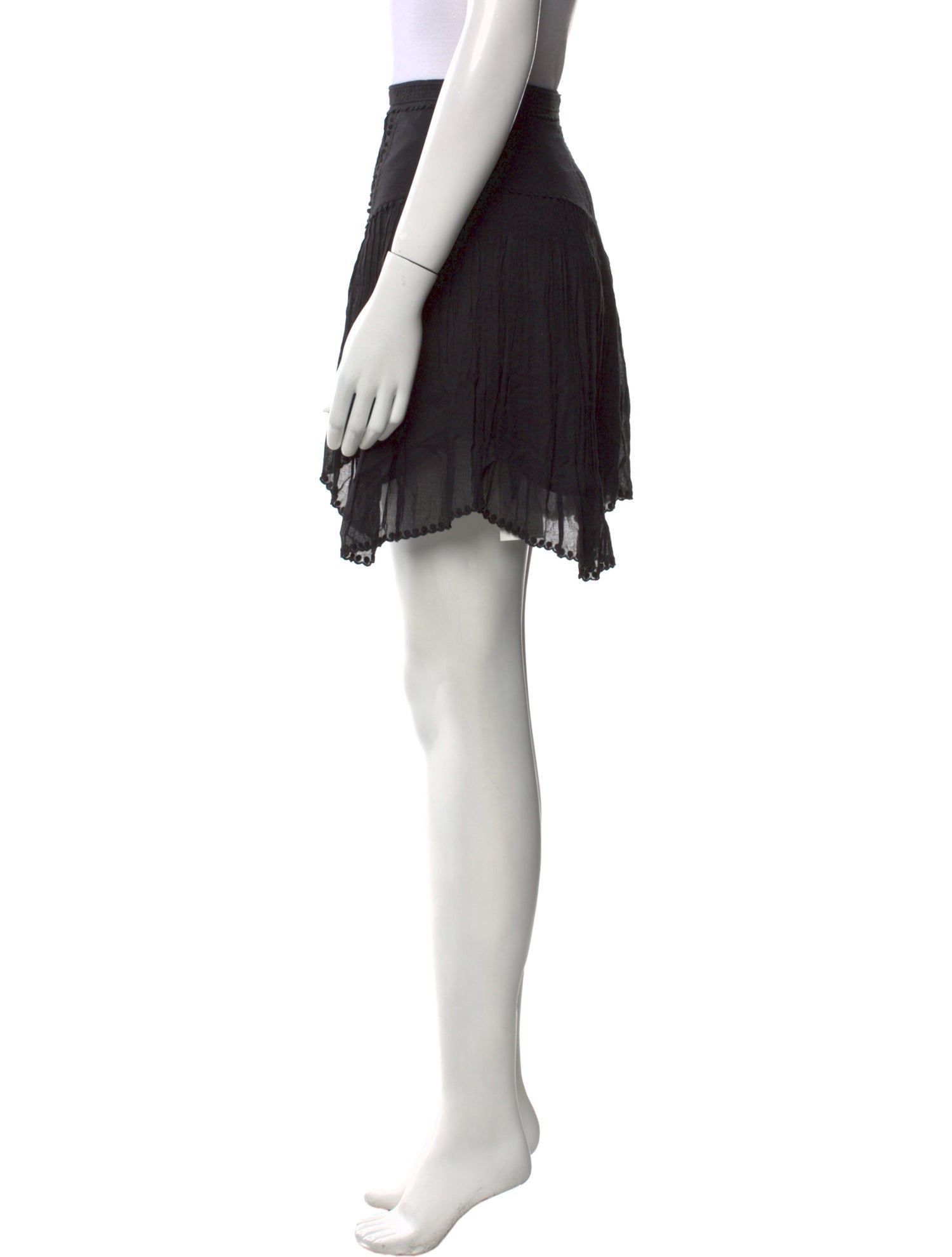 Étoile Isabel Marant Embroidered Accent Mini Skirt