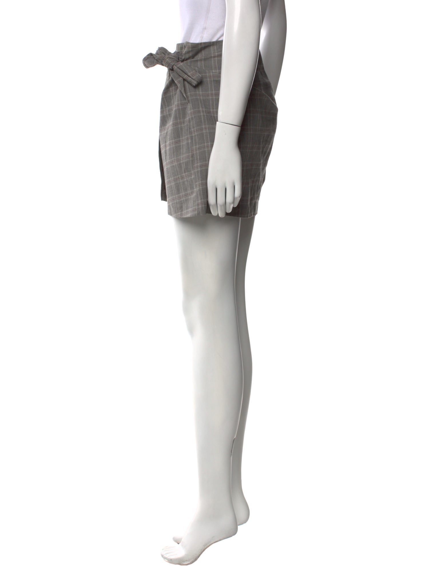 Étoile Isabel Marant Plaid Print Mini Skirt