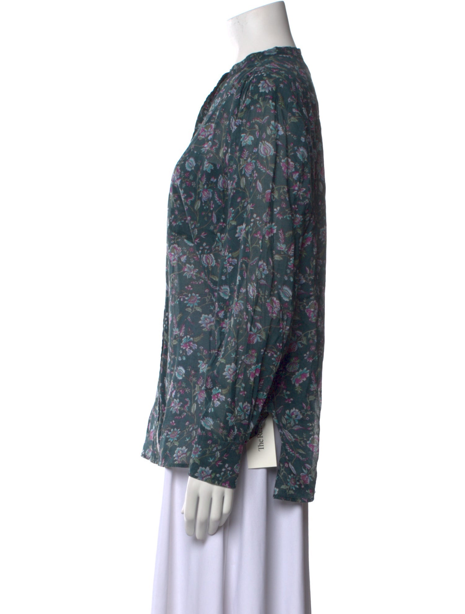 Étoile Isabel Marant Floral Print Crew Neck Blouse