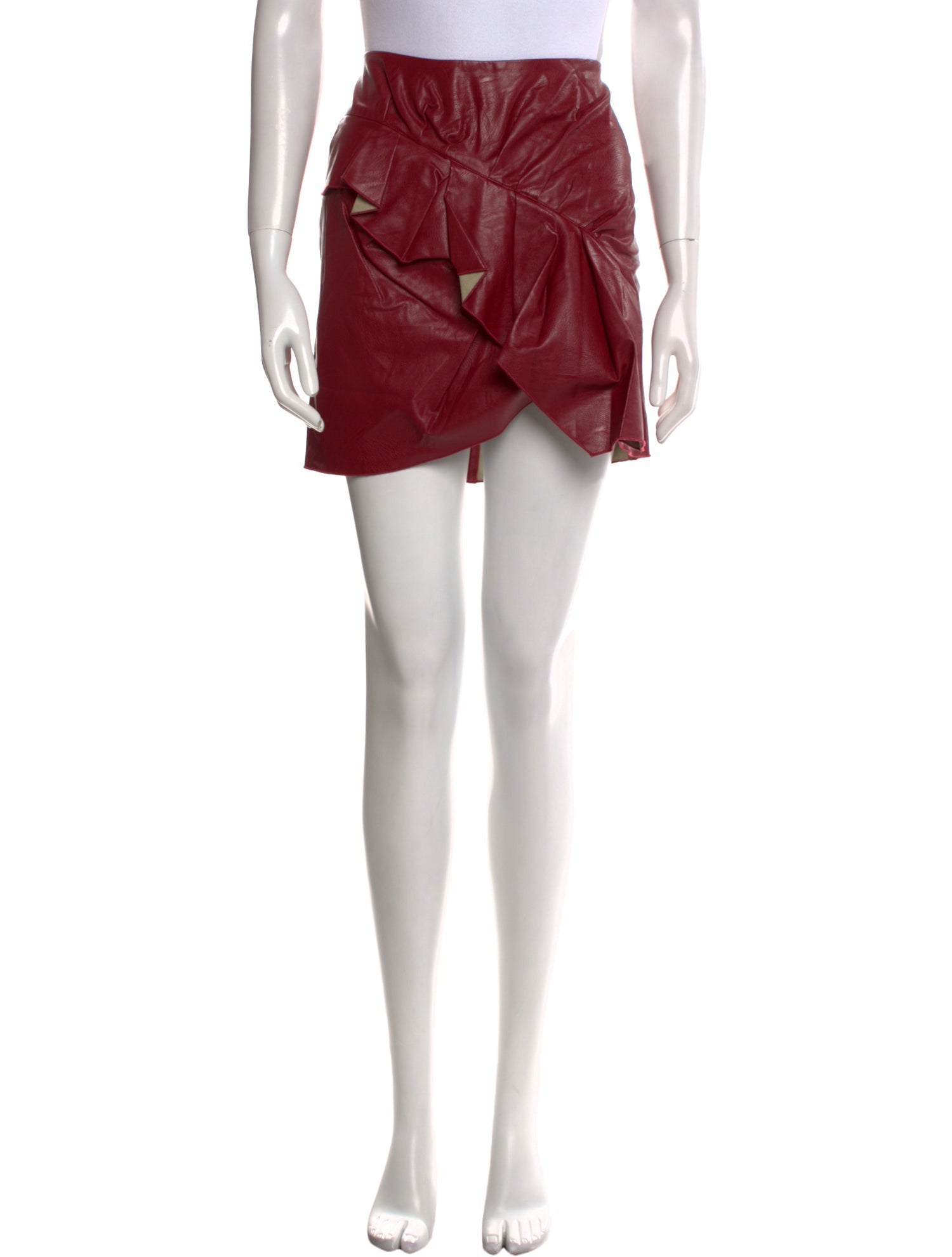 Étoile Isabel Marant Faux Leather Mini Skirt