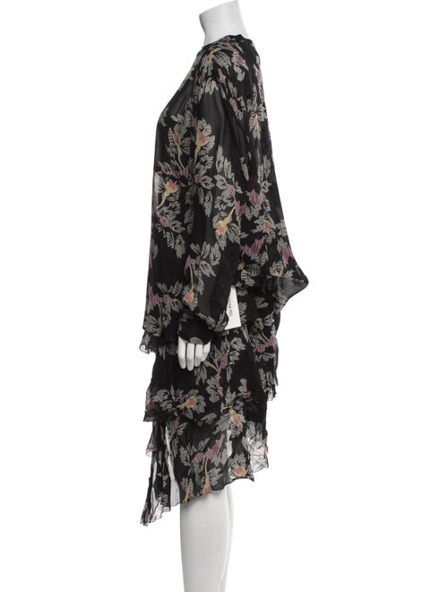 Étoile Isabel Marant Floral Print Ruffle Embellishment Skirt Set