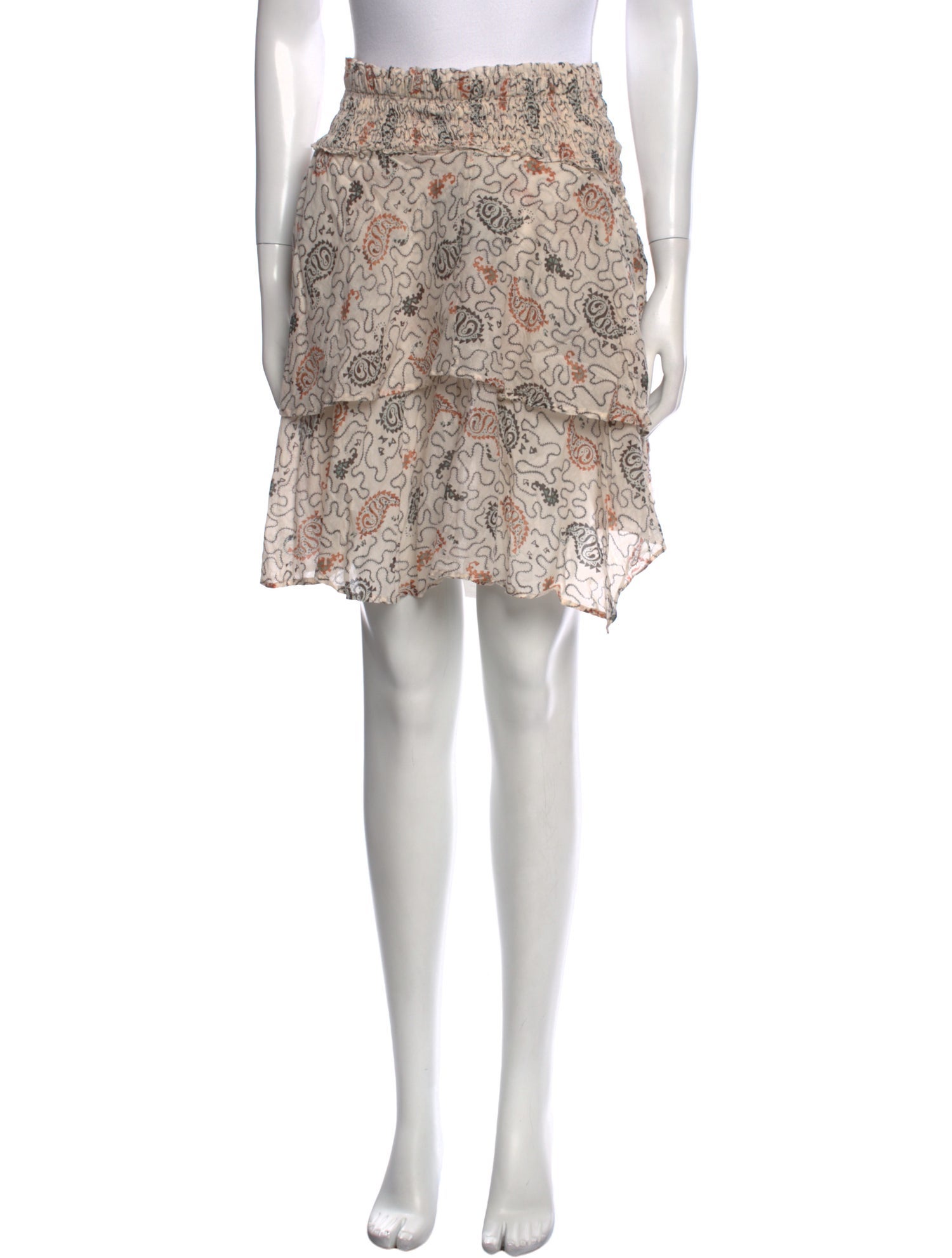 Étoile Isabel Marant Paisley Print Knee-Length Skirt
