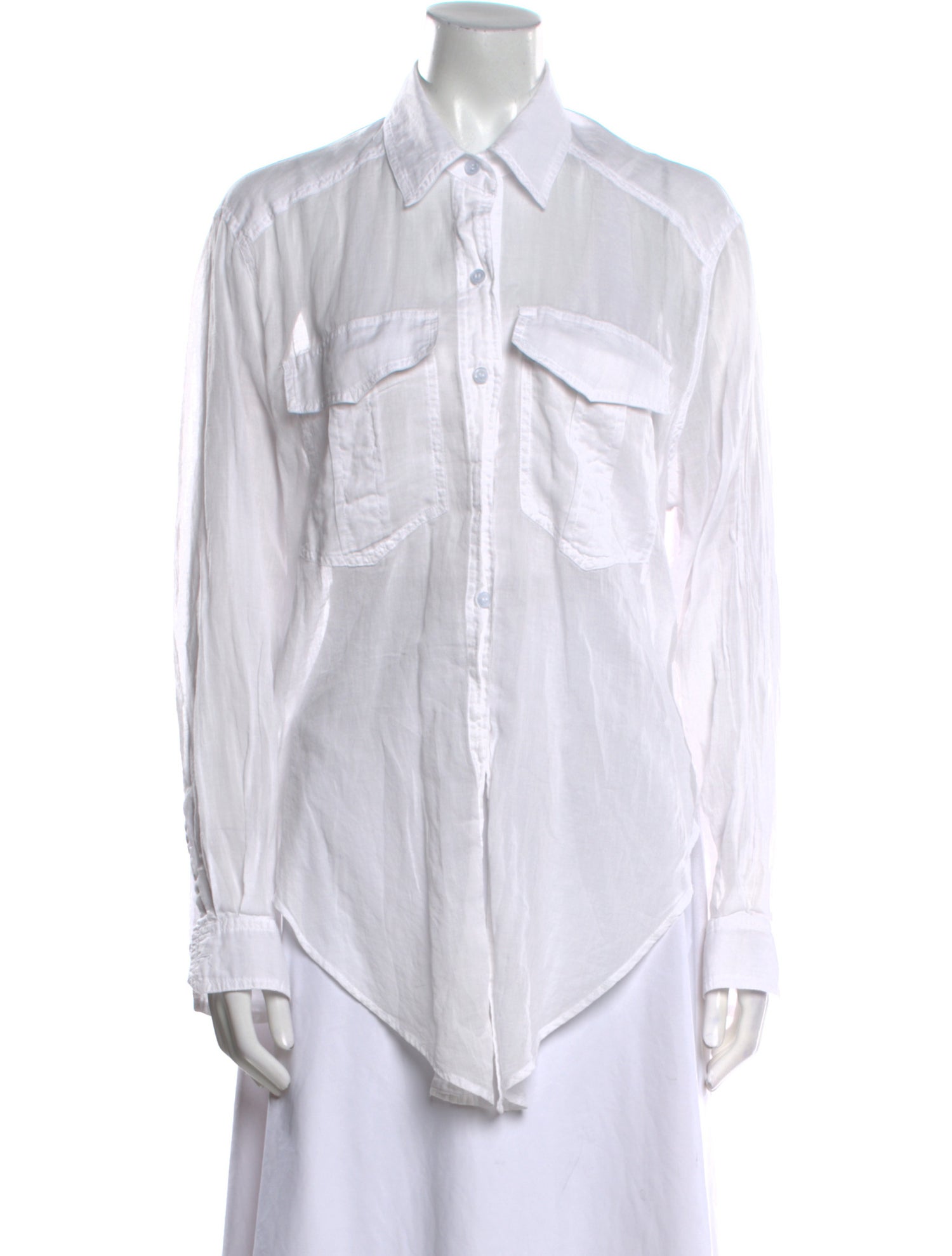 Étoile Isabel Marant Long Sleeve Button-Up Top