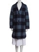 Étoile Isabel Marant Plaid Print Peacoat