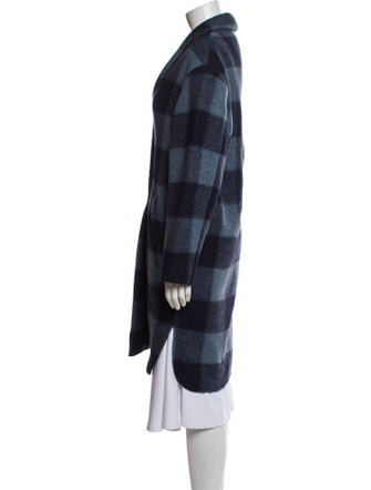 Étoile Isabel Marant Plaid Print Peacoat