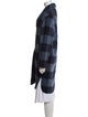 Étoile Isabel Marant Plaid Print Peacoat