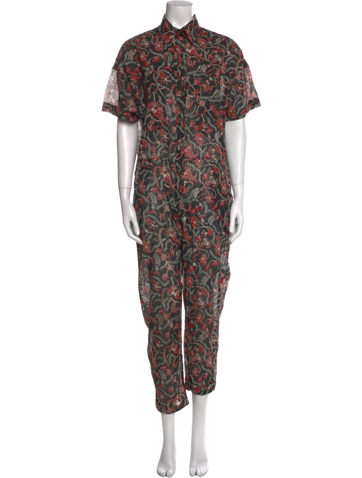 Étoile Isabel Marant Floral Print Jumpsuit