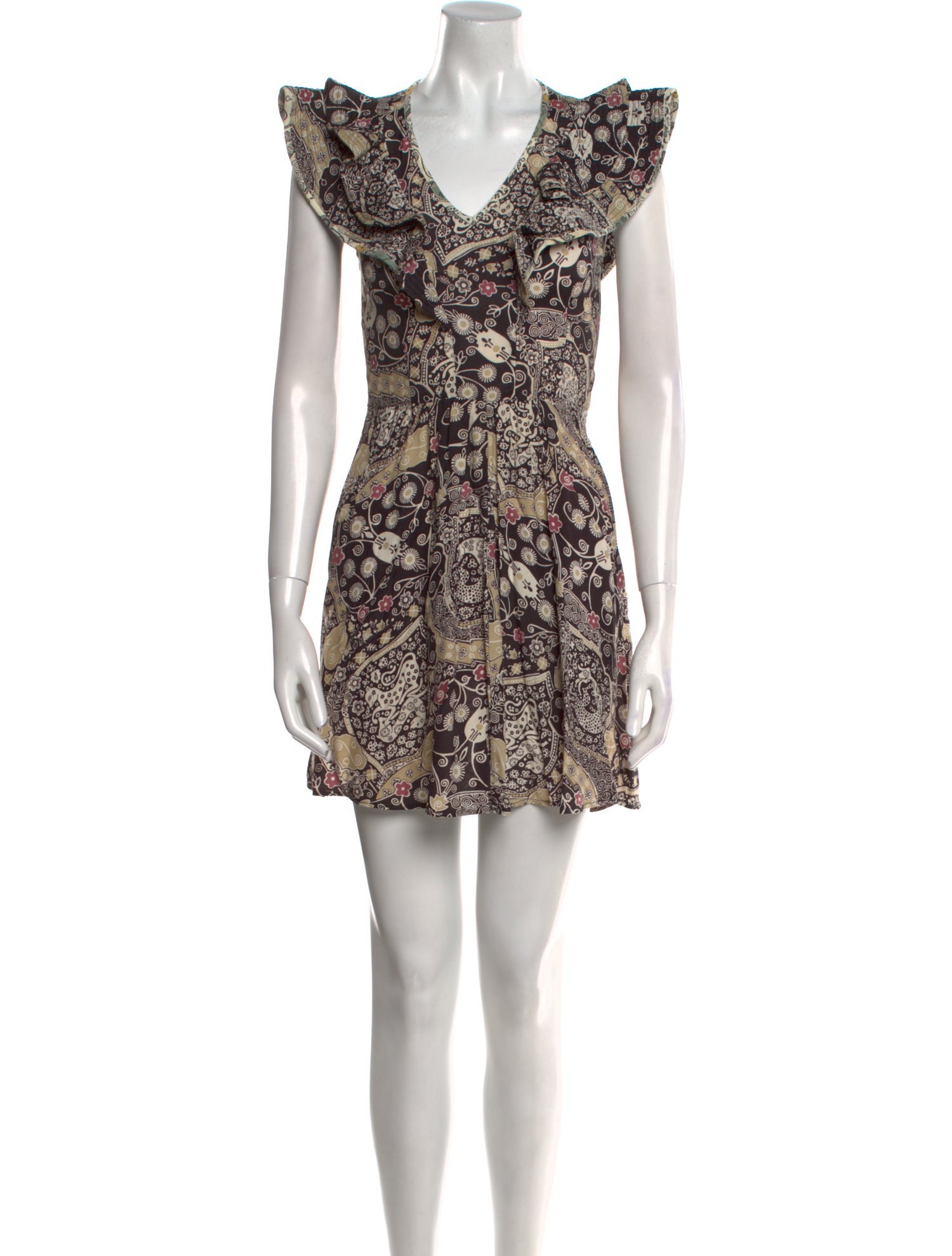 Étoile Isabel Marant Printed Mini Dress