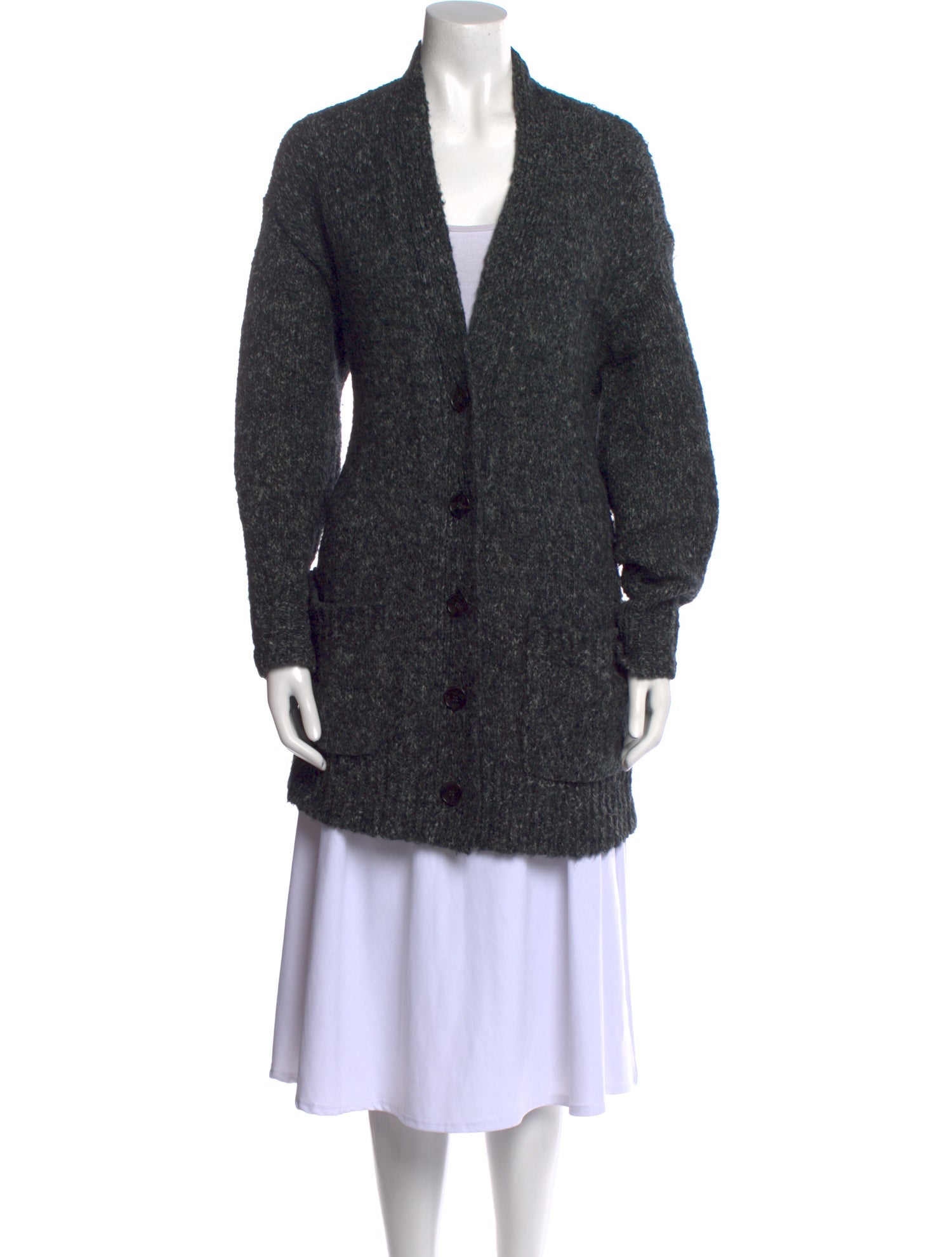 Étoile Isabel Marant Alpaca V-Neck Sweater