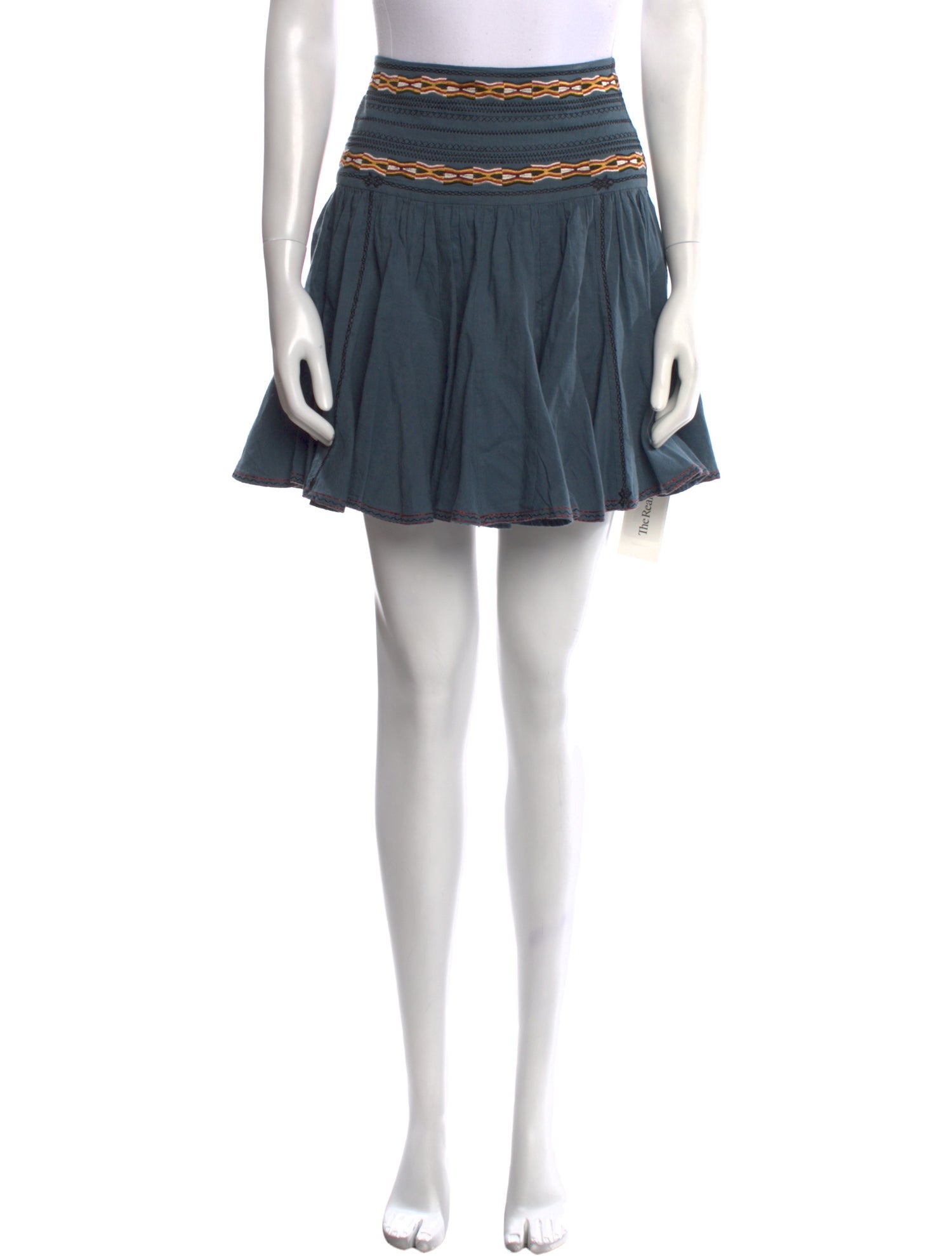 Étoile Isabel Marant Embroidered Accent Mini Skirt