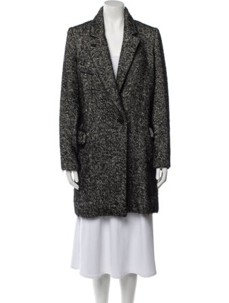 Étoile Isabel Marant Wool Tweed Pattern Coat