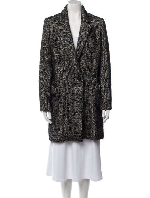 Étoile Isabel Marant Wool Tweed Pattern Coat