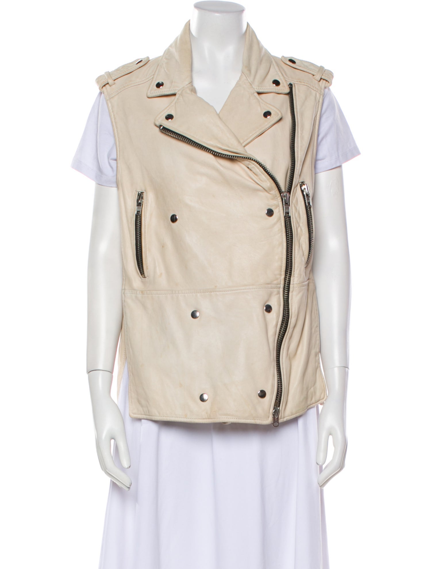 Étoile Isabel Marant Lambskin Vest