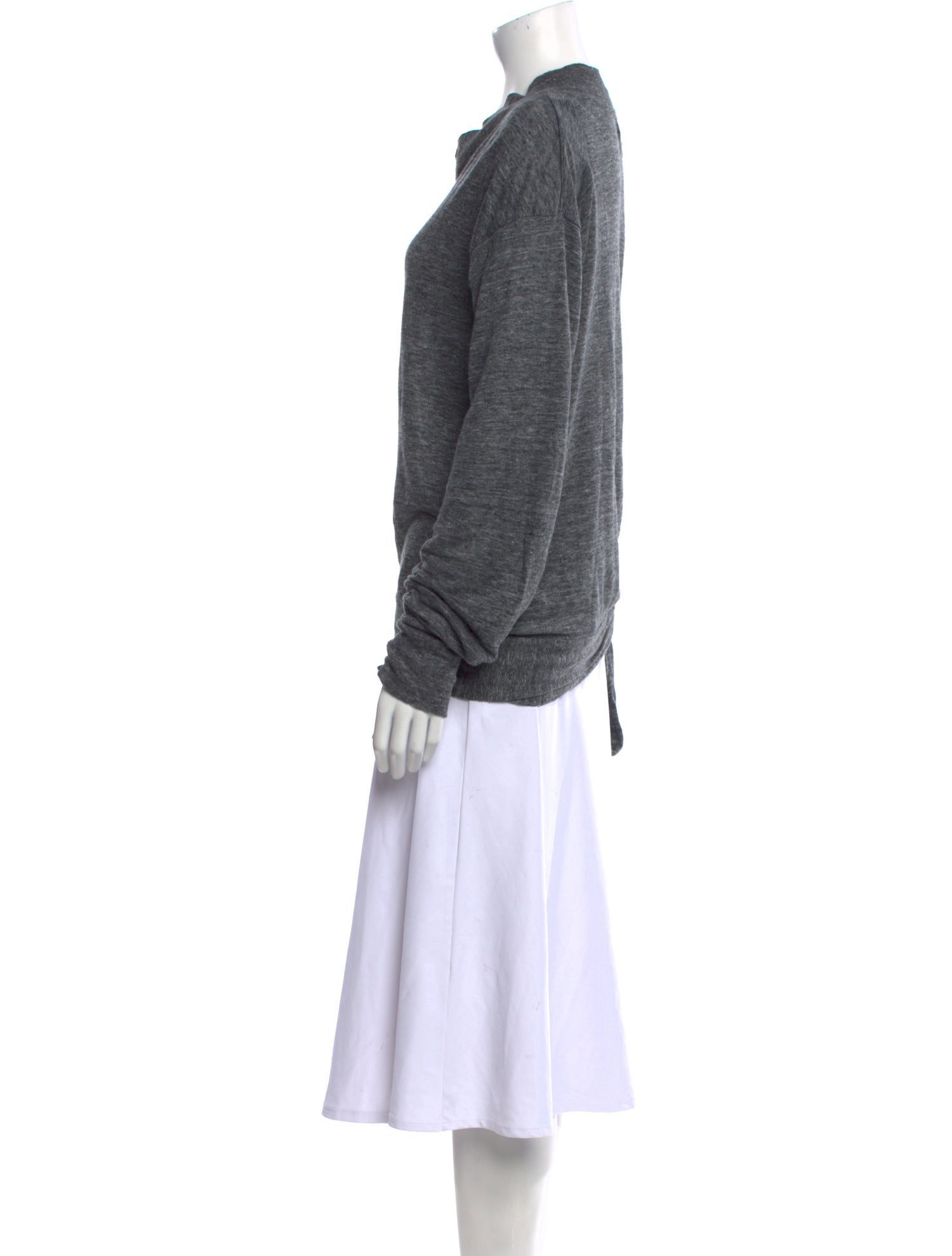 Étoile Isabel Marant Linen Cowl Neck Sweatshirt