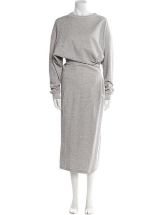 Étoile Isabel Marant Bateau Neckline Long Dress