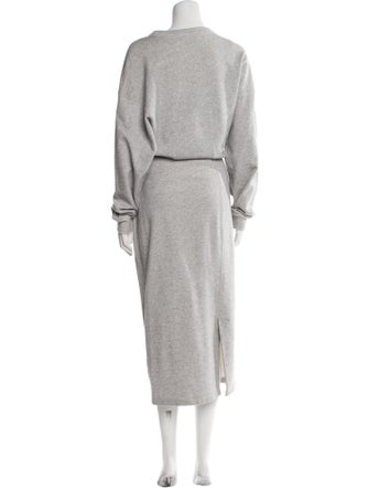 Étoile Isabel Marant Bateau Neckline Long Dress