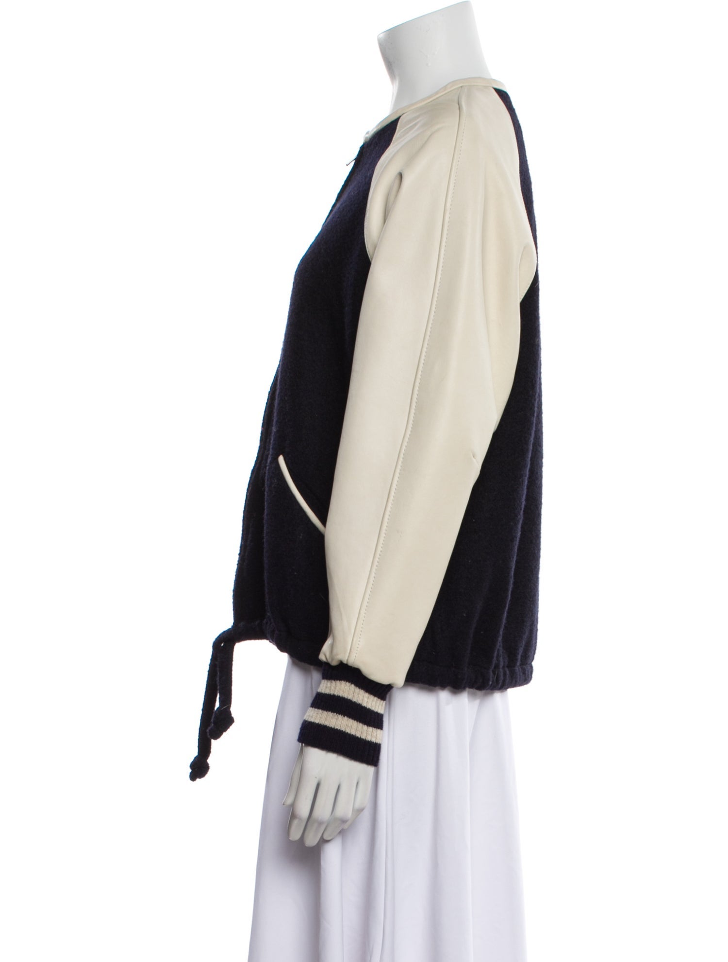 Étoile Isabel Marant Wool Colorblock Pattern Jacket