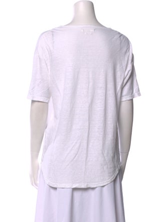 Étoile Isabel Marant Linen Graphic Print T-Shirt