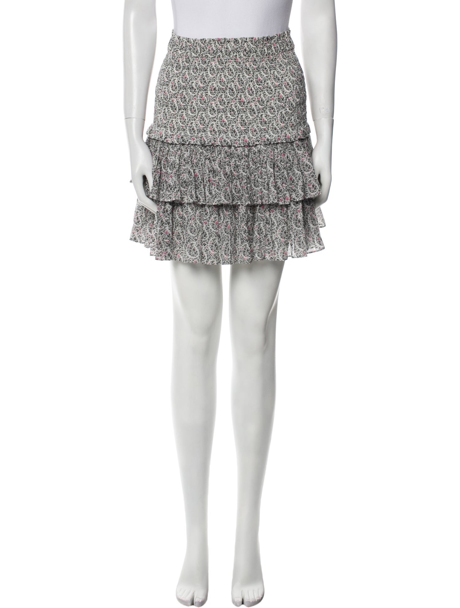Étoile Isabel Marant Floral Print Mini Skirt
